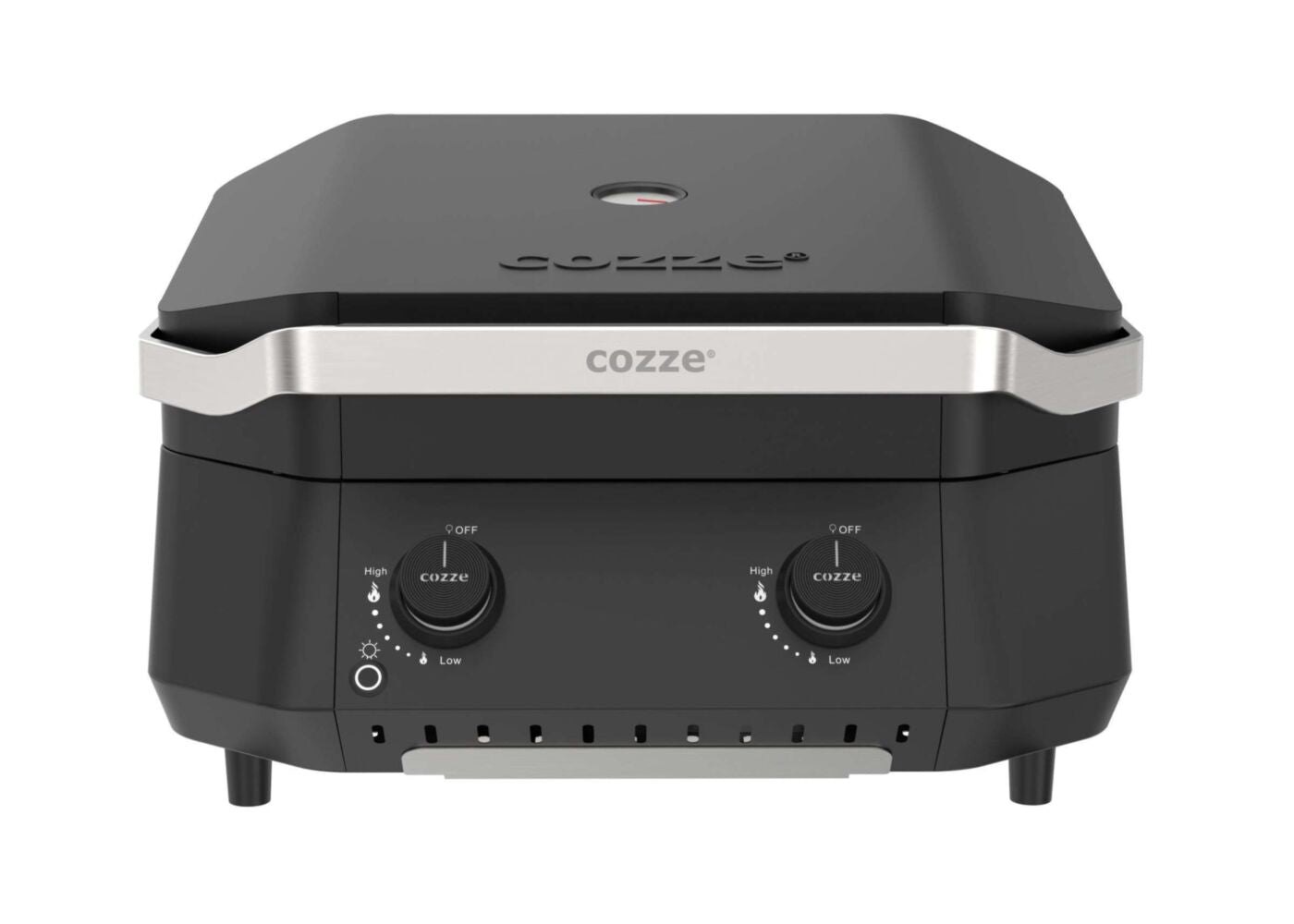 Cozze Plancha G-500 met Deksel en 2 Branders 6,5 kW