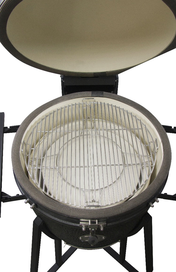 GRLLR Ember - Classic 22 inch Kamado Charcoal Black