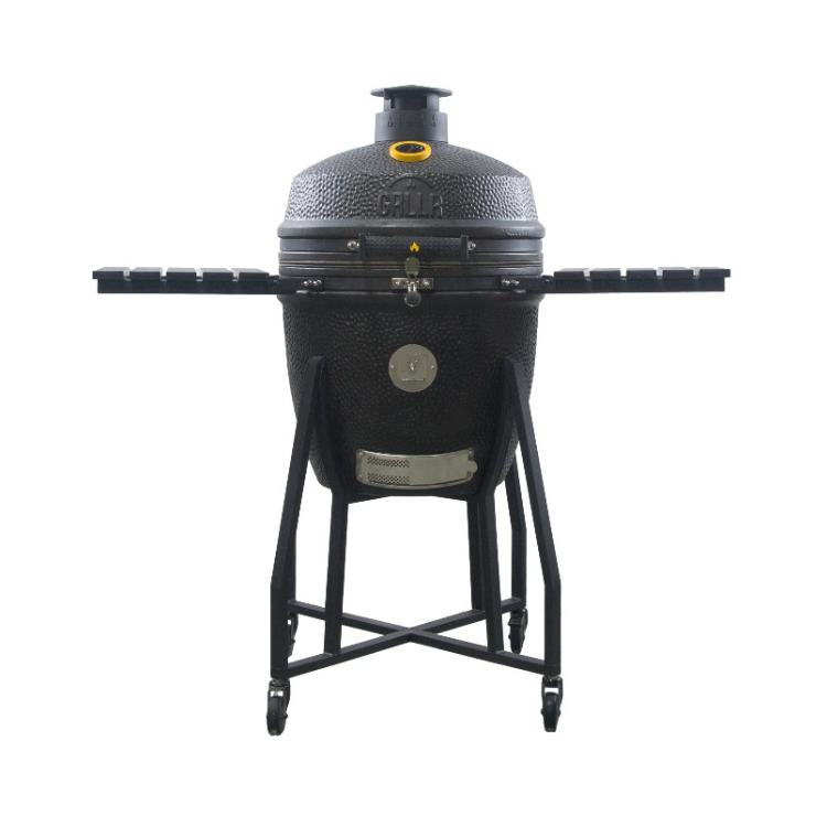 GRLLR Ember - Classic 22 inch Kamado Charcoal Black