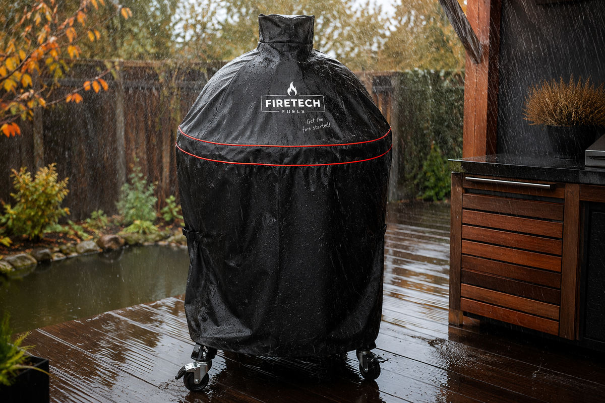 FireTech - Premium Kamado BBQ Hoes – Large 21 inch