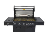 GRLLR Prime G5S - Gas Barbecue met 5 Branders een Achterbrander en Zijbrander