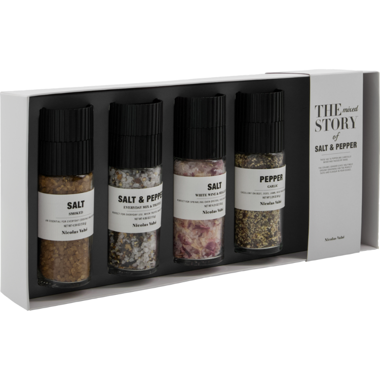 Nicolas Vahé - Gift box peper en Zout 'the mixed story'