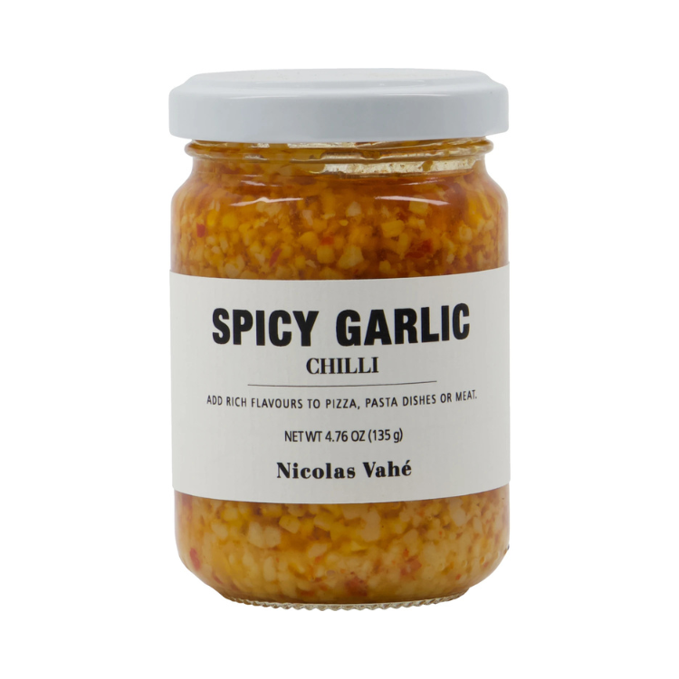 Nicolas Vahé -Spicy knoflook chili olie 135 gr