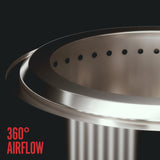 HerQs - Smokeless FirePit Chief