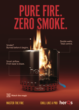 HerQs - Smokeless FirePit Cozy