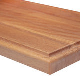 Borrelplank met handvat walnoot 33x16 cm - FSC 100%