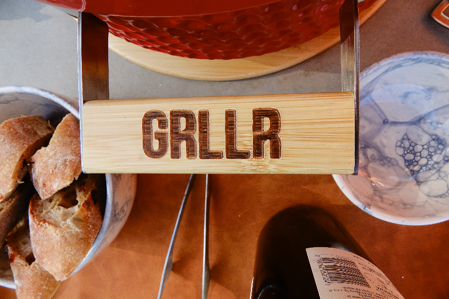 GRLLR - Tokio Shichirin-Runde | Rot