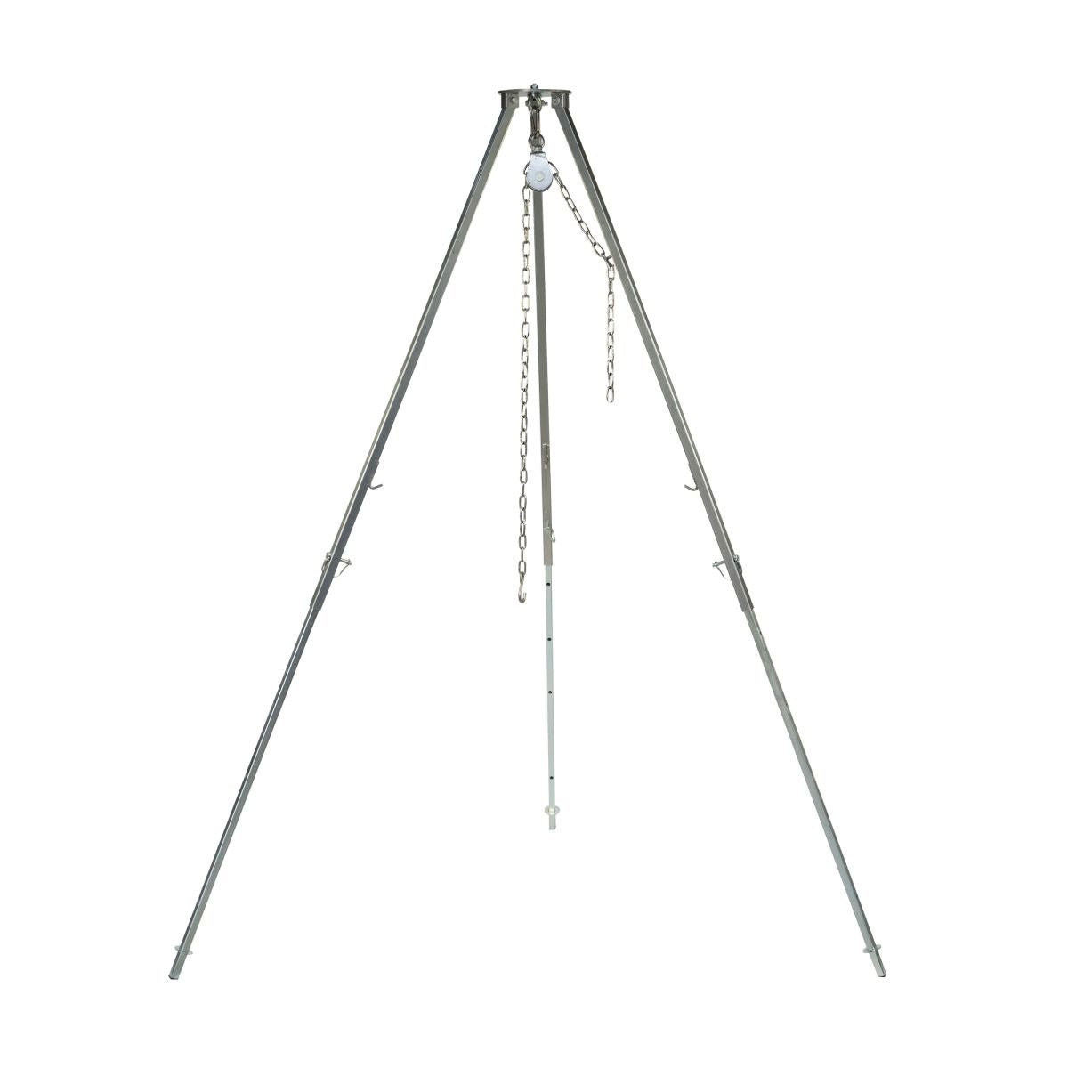 Valhal Outdoor - Trépied réglable avec poulie incl. Sac de transport