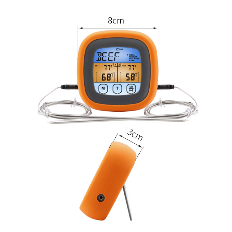 GrillKing - Digitale BBQ thermometer met dubbele sonde
