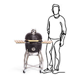 YAKINIKU - Medium 16 inch Kamado incl. Onderstel en Zijtafels
