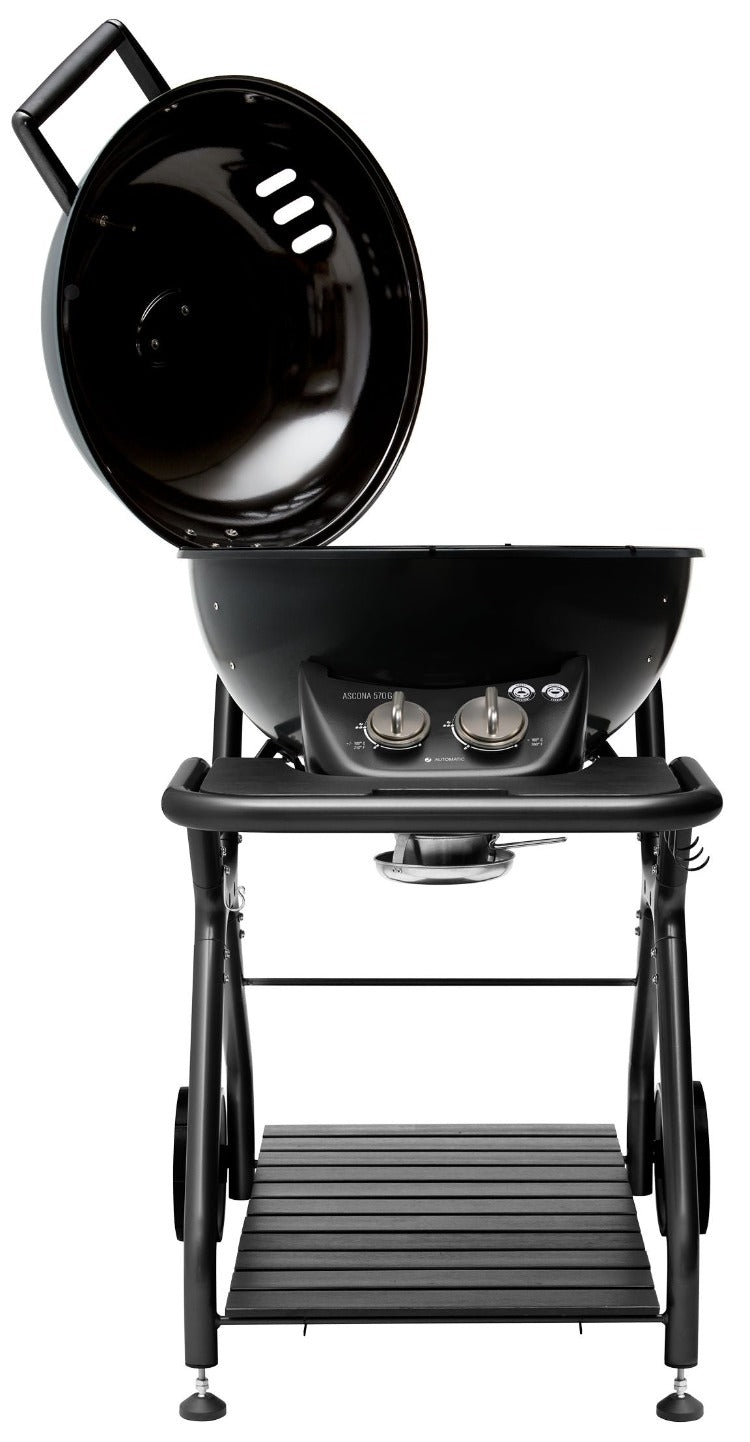 Outdoor Chef - Barbecue à gaz Ascona 570 G tout noir