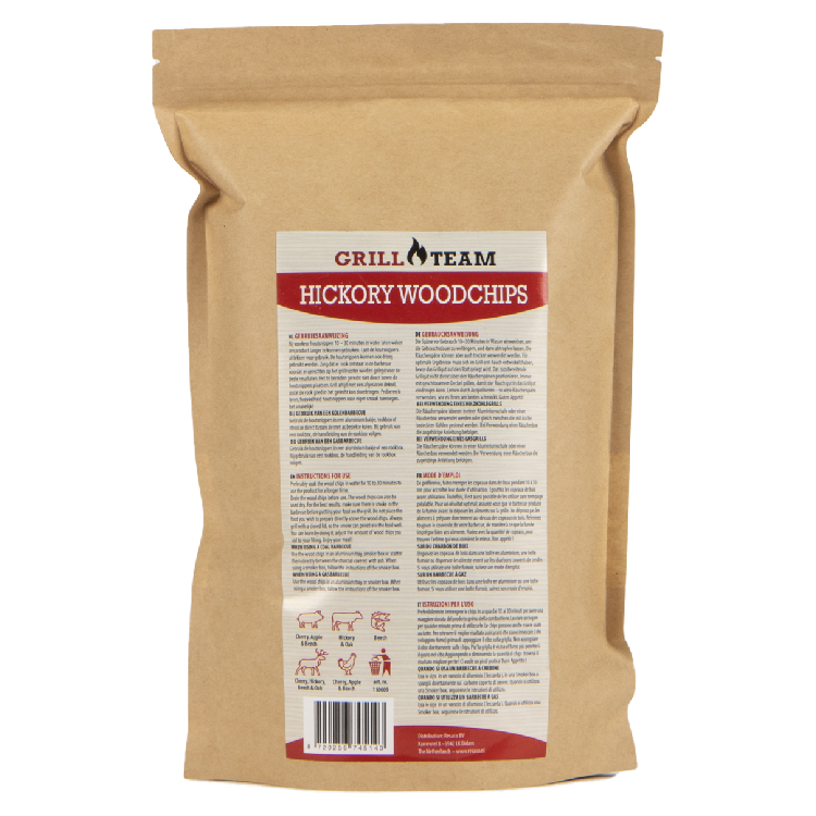 Hickory-Räucherchips