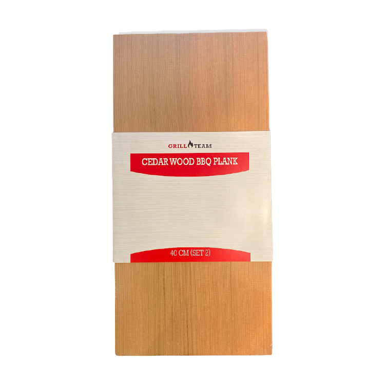 Rauchbretter Red Cedar 40cm - 2 Stück