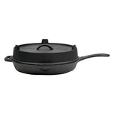 Valhal Outdoor - Skillet Gietijzer Deksel ø 30cm met Grillpatroon