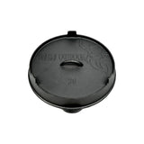 Valhal Outdoor - Skillet Gietijzer Deksel ø 30cm met Grillpatroon