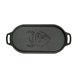 Valhal Outdoor - Faitout/2 poêles ovales en fonte 2 litres